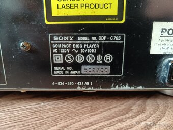 SONY CDP-C705...JAPAN 1989-1991 - 13