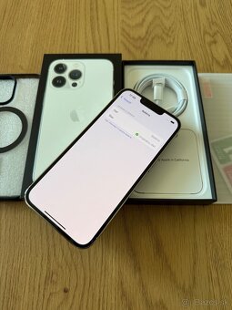 iPhone 13 Pro 256 gb Silver - komplet príslušenstvo, zaruka - 13