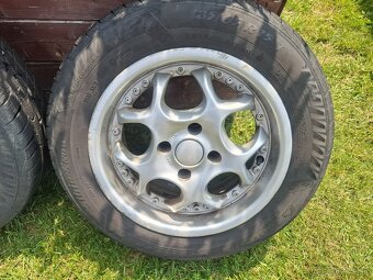 Predám hliníkové disky r15 4x108 s pneumatikami - 13