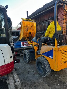 Požičiam Bager, dumper, vibračnu žehličku a vozík - 13