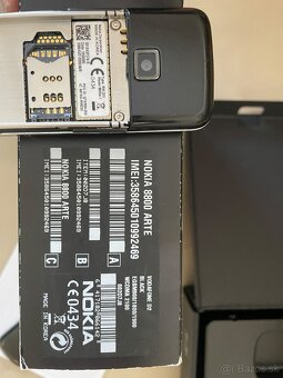 Nokia 8800 arte black top stav - 13