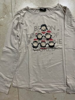 Dievčenské tričká s dlhým rukávom - 13