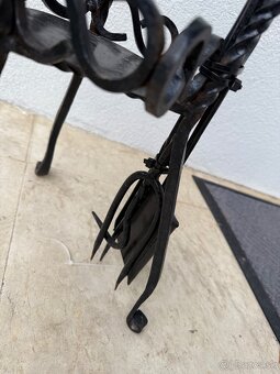 Kované náradie ku krbu - 13