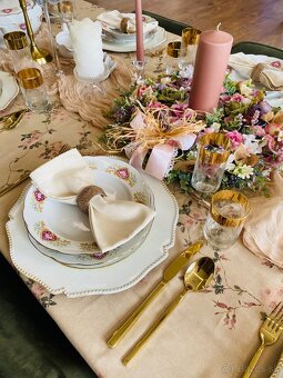 AKCIA krásna nepoužitá obedová súprava vhodná ako dar - 13