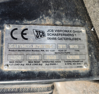 Vibracny valec JCB VM75 rv2011 2540m.h Bomag Hamm Dynapac - 13