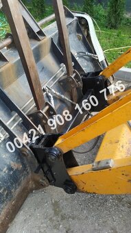 Predám nový rýchloupínač + paletizačné vidly na Komatsu WB - 13