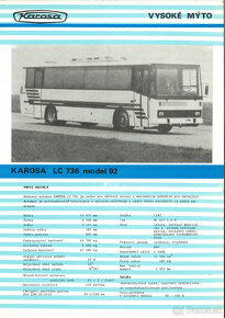 Prospekty - Autobusy Karosa 3 - 13
