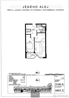 2 izbový apartmán na predaj, Jégého 12, BA, Ružinov - 13