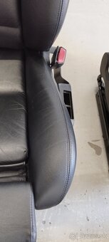 Bmw e34 M5 TOURING kozene predne + zadne sedacky - 13