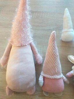 Vianoční škriatkovia,anjelikovia,háčkované ozdoby,pohľadnice - 13