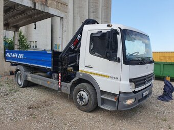 Mercedes Atego -vyklapač-hydraulicka ruka - 13