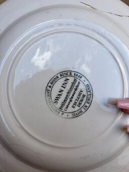 Modrý anglický porcelán - 13