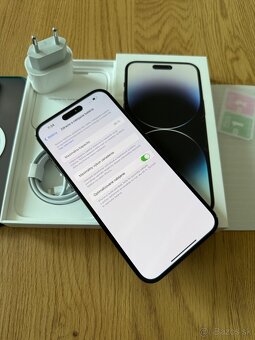 iPhone 14 Pro Max 128 gb Space Black - komplet príslušenstvo - 13