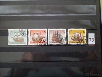 Poštové známky č.500 - FAUNA, flóra a rôzne IV.-20 sérií - 13