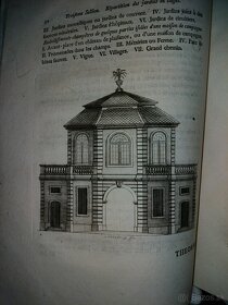 Architektúra a zahrada 1783 Kniha z zameckej kniznice - 13
