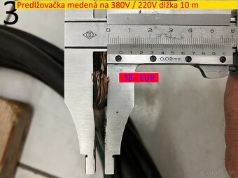 Predlžovačka medená na 380 V - 13