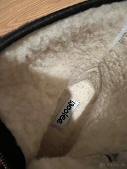 Vlnene kapce vlna nové 39 na nohu 25cm vnútorná dlzka 25.5cm - 13