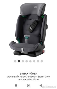 Autosedačka Britax Römer Advansafix i-Size 76-150cm - 13