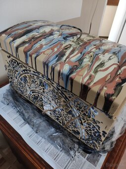 Stoličky,stolík,bedna Provence - 13