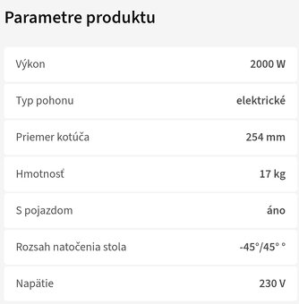 Pokosova Pila Scheppach HM100LXU - 13