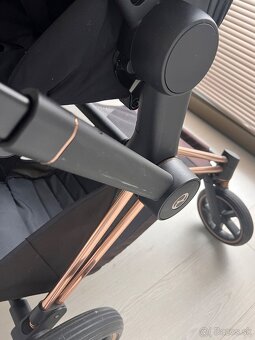 Cybex Priam 4.0 rose gold + Isofix základňa - 13