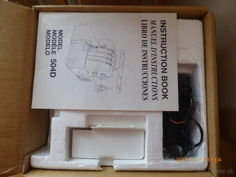 Predám Obnitkovací stroj JANOME 504-D - 13