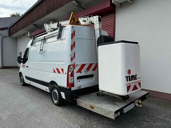 Opel Movano 2,3 150 dCi plošina TIME 12,5m - 13