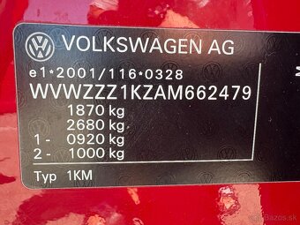 Vw golf 6 benzín 2010 - 13