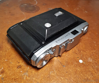 měchový fotoaparát Ercona II, Carl Zeiss Tessar, TOP stav - 13