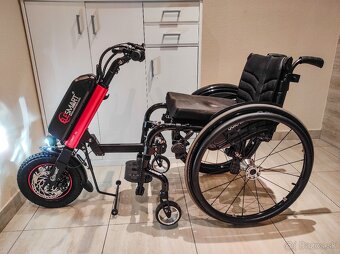Predám prídavný elektrický pohon na invalidný vozík - 13