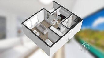 AXIS REAL | 1-izb. úplne nový byt, KLÍMA  Lodžia, Pivnic - 13