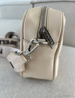 Mslá krémová crossbody kabelka Karl Lagerfeld - 13
