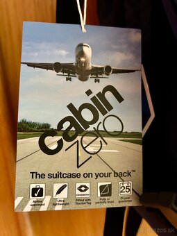VODEODOLNÝ BATOH DO LIETADLA zn.CABIN ZERO 36 LITROV - 13