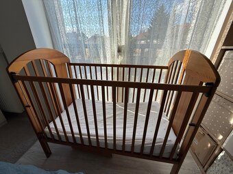 Drevená detská postielka z masívu - 13