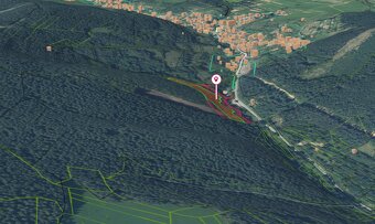 16.500 m2 LES, podiel 1/1, Petrovice (Bytča) - 13