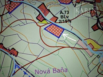 Stavebný pozemok určený na výstavbu rodinných domov 9629 m2 - 13