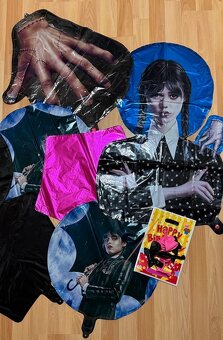 Nové balóny Wednesday Addams 75cm/vec 53cm - AŽ 15/16/17 ks - 13