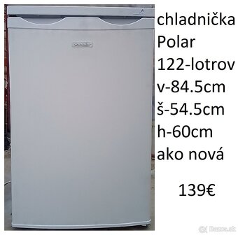 predám chladničku s mrazničkou-nerez aj bielu. - 13