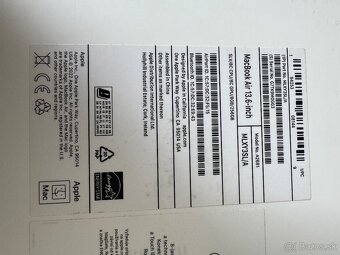 MacBook Air M2 13.6 8GB 256GB SSD disk - 13
