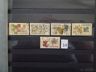 Poštové známky č.433 - ČESKOSLOVENSKO - 20 sérií - 13