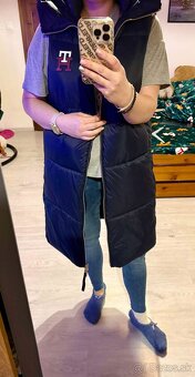 tommy hilfiger novucka original luxusna bunda-vesta - 13