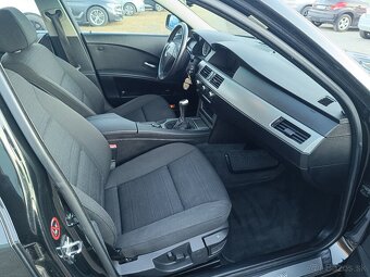 BMW  rad 5 530 xd, 4x4 r.v. 6/2006 170 kW, 6° manuál, sedan - 13