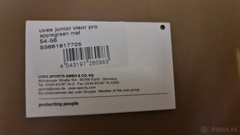 Lyžiarska prilba so štítom Uvex junior visor pro 54-56 cm - 13