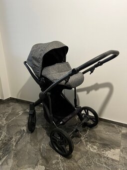 Kočík Bebetto bresso grey 22 + vajičko Bobostello Mars - 13