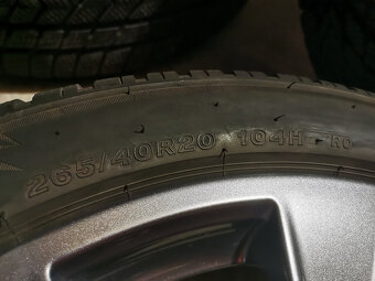 Audi A6 e-tron - orig. 20" alu disky s pneu DOT 24 - 13
