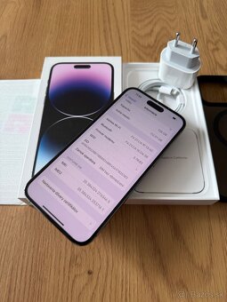 iPhone 14Pro Max 128gb Deep Purple v záruke + príslušenstvo - 13