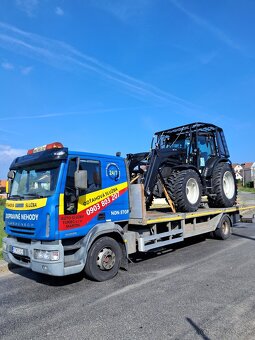 Odtahova sluzba,prevoz strojov a techniky, hydraulicka ruka. - 13