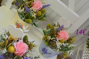 Jarný, veľkonočný veniec, aranžmán - 13