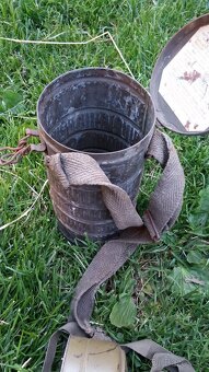 Stará plynová maska, poľské nápisy, neviem - 13