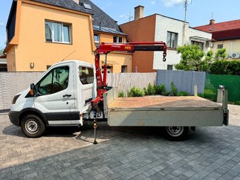 FORD TRANSIT 96KW VALNÍK S HYDRAULICKOU RUKOU NA 2055KG ČR 1 - 13